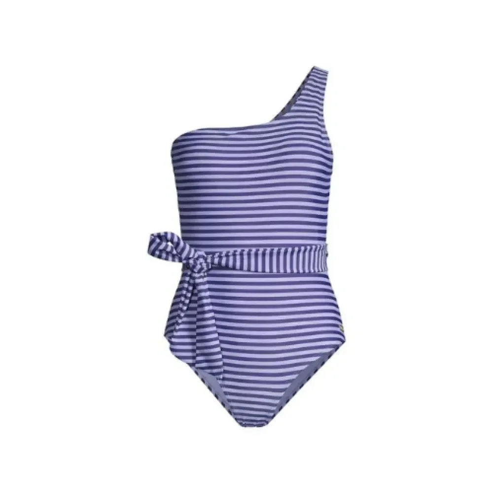 JONES NEW YORK Women ​One-Shoulder One-Piece Swimsuit Size XL